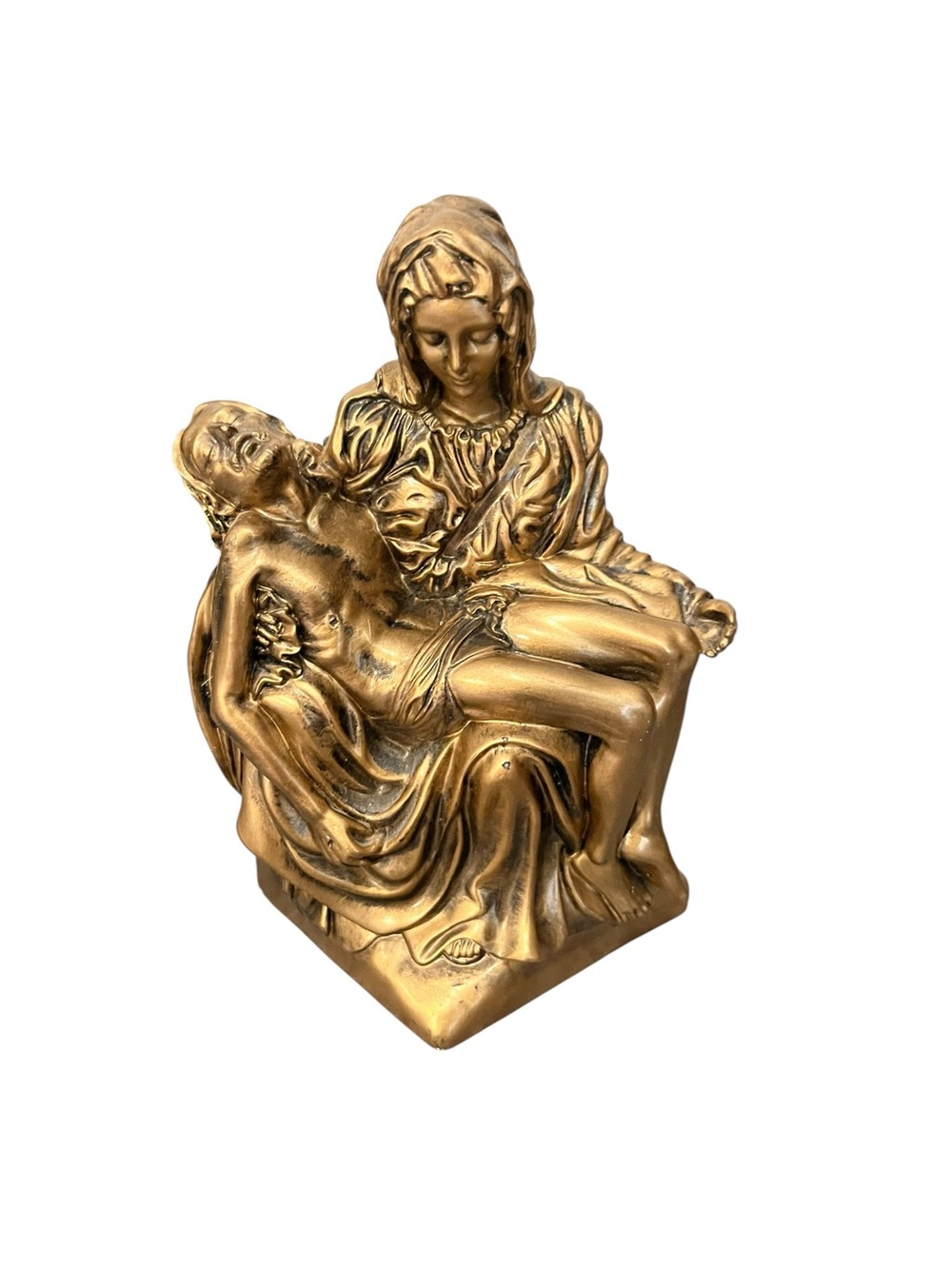 Life Symbols Pieta Jesus Mary Batesville Casket Corner Mount Ornament 1999